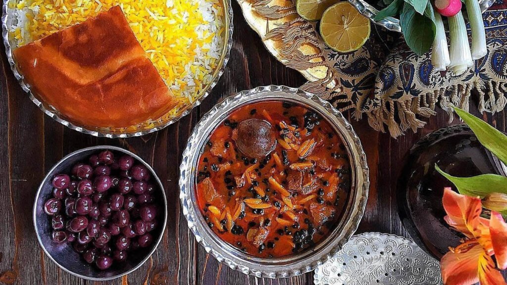 خورشت خلال کرمانشاهی- دستور پخت خورشت خلال در زودپز