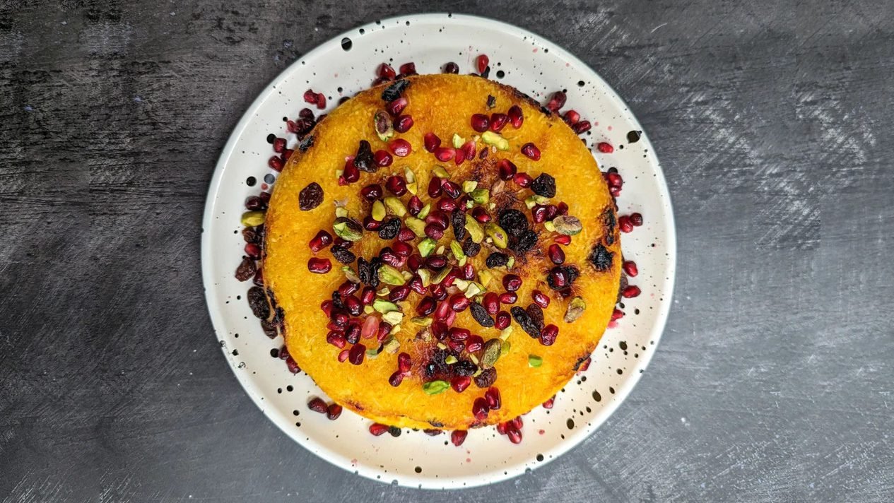 طرز تهیه انار پلو خوشمزه و مجلسی شیراز مخصوص شب یلدا