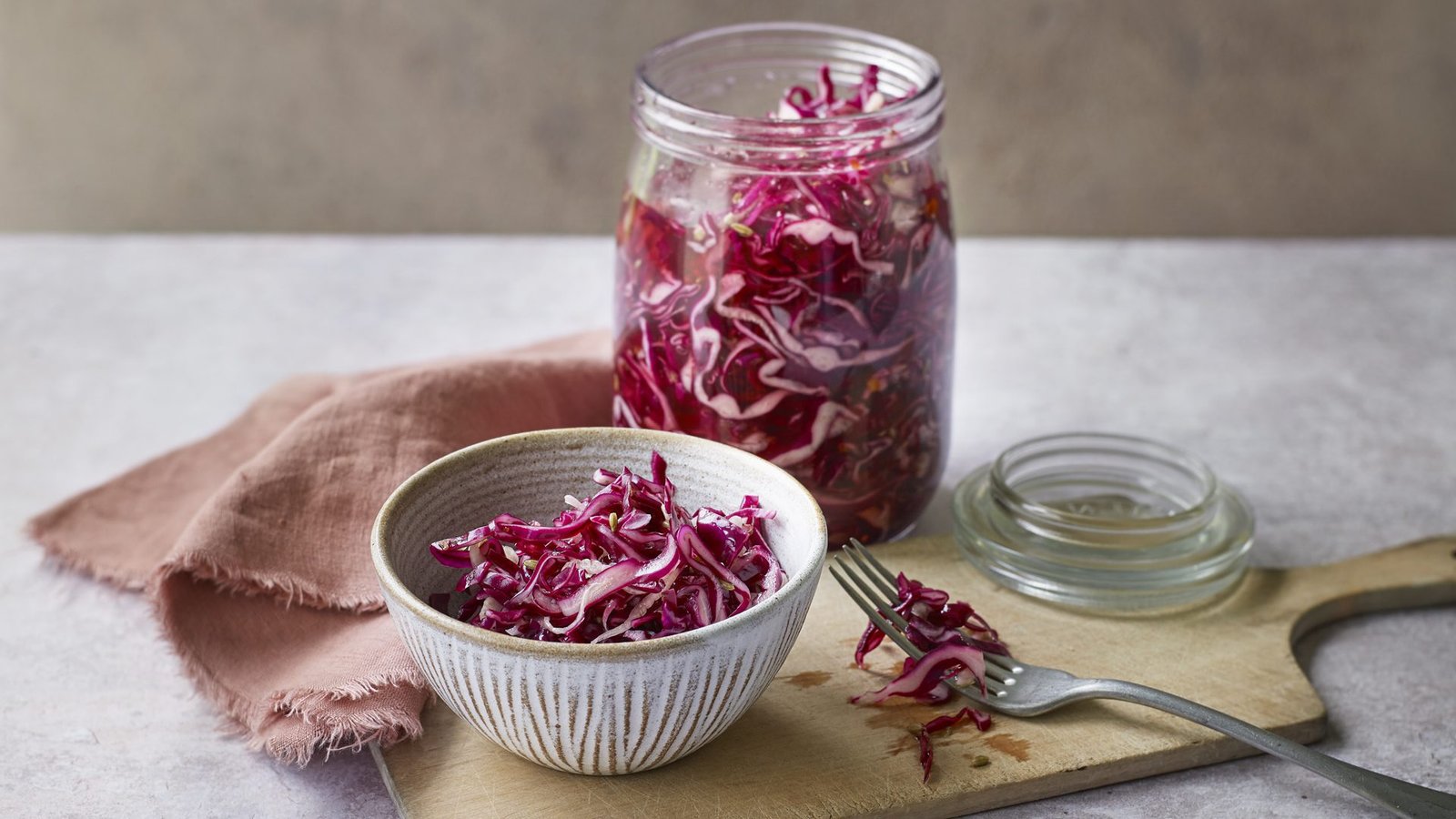 طرز تهیه ترشی کلم قرمز به روش رستورانی و فوری