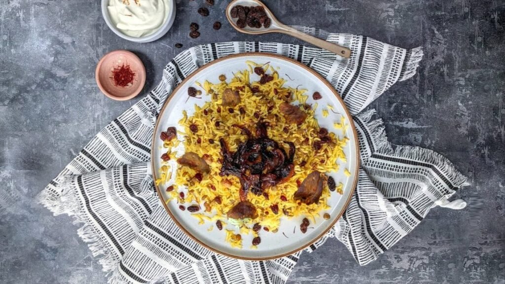 طرز تهیه مانی پلو اصل دامغانی بصورت مجلسی همراه با ذکر نکات