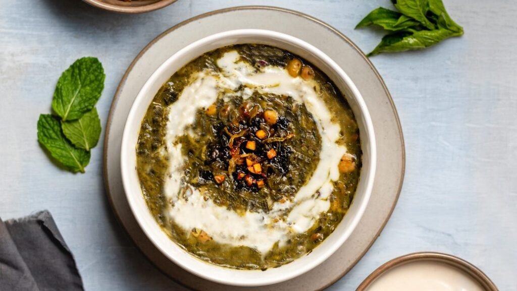 آش کشک مجلسی به روش محلی با طعم عالی